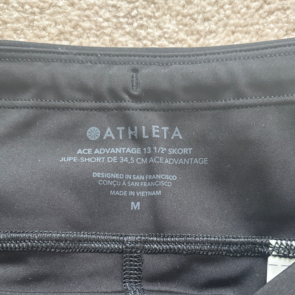 Athleta Women's Black Skort NWT - Picture 4 of 9